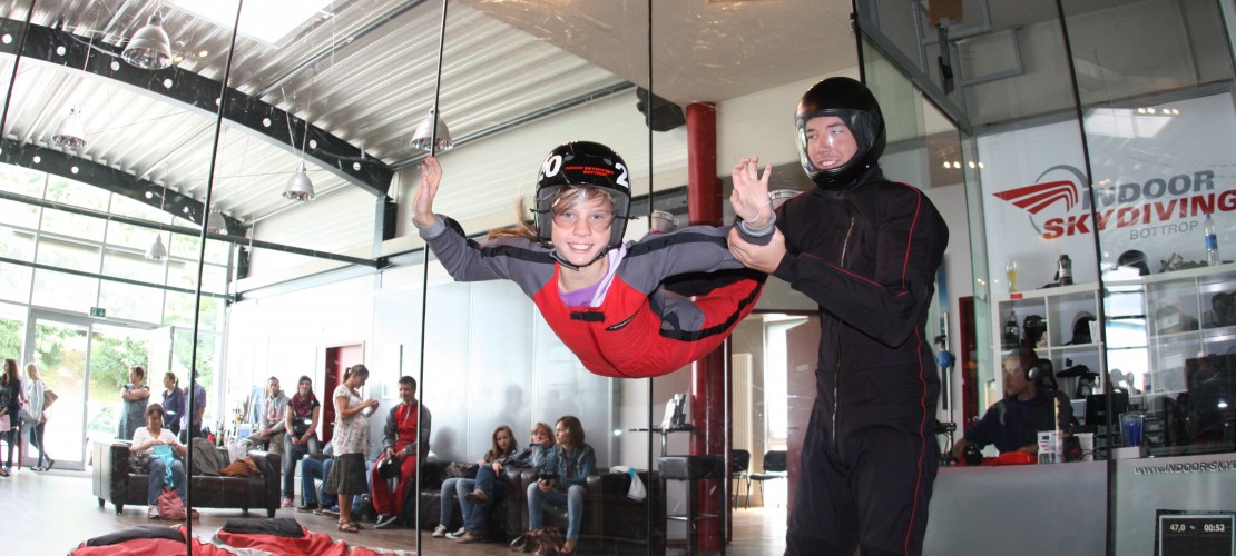 Indoor-Skydiving in Bottrop