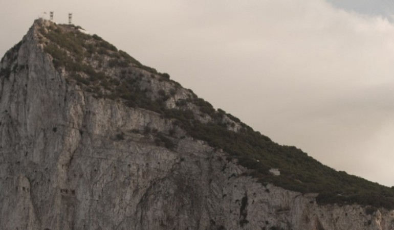 Gibraltar, ein Felsen im Meer