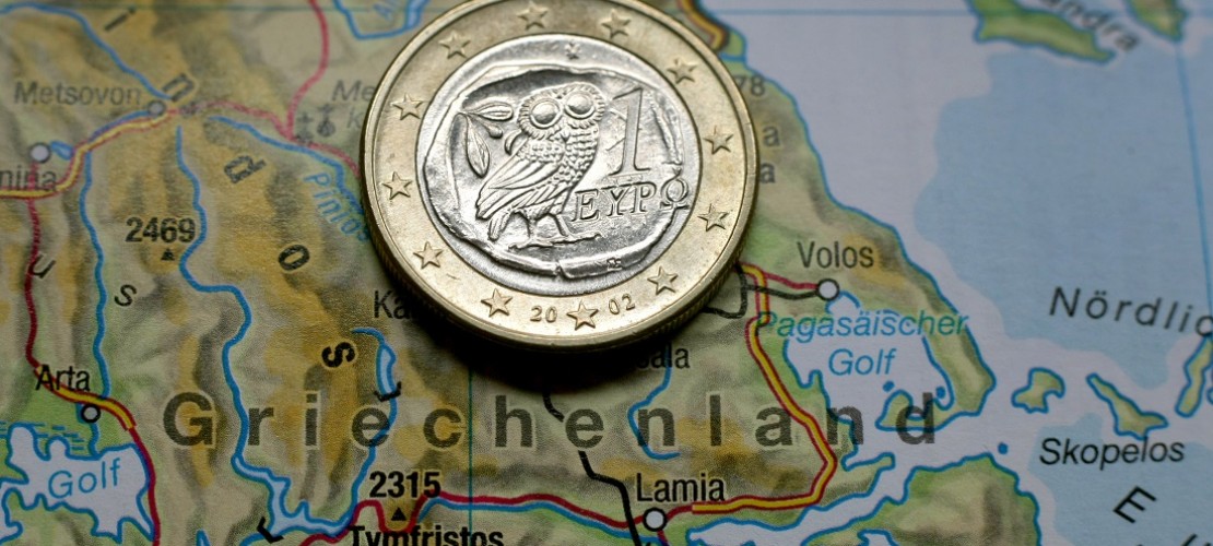 Das Land Griechenland hat sich von anderen Ländern Geld geliehen. (Foto: dpa)