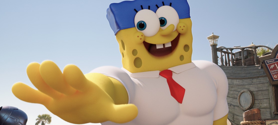 Im neuen Kinofilm verlässt SpongeBob seine Unterwasserwelt und erobert das Land. (Foto: Verleih)