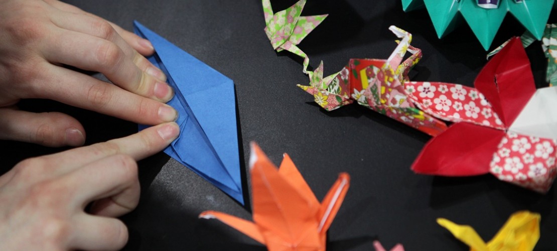 Origami ist eine Falt-Kunst aus Asien. (Foto: dpa)