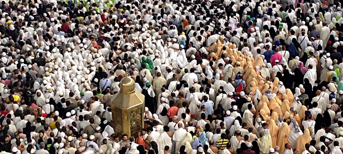 Gerade sind Tausende Muslime für eine Pilgerreise in der Stadt Mekka. (Foto: dpa)