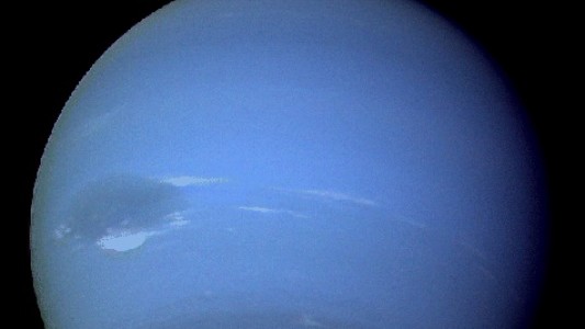 Neptun schimmert blau. (Foto: Nasa)