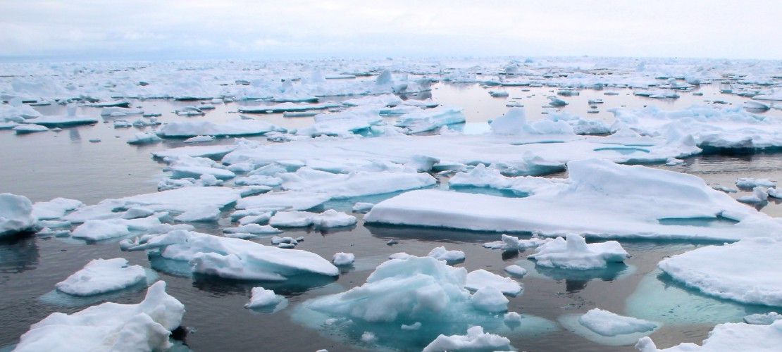 Auf der Erde wird es immer wärmer. Das Eis in der Arktis schmilzt. (Foto: dpa)