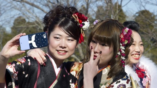 Japan feiert das Erwachsenwerden