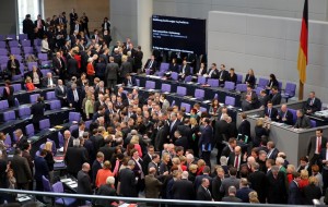 Die Politiker im deutschen Bundestag haben am Donnerstag abgestimmt. (Foto: dpa)