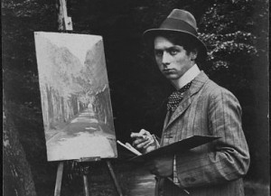 Max Ernst im Jahr 1909 (Foto: Max Ernst Museum, Stiftung Max Ernst)