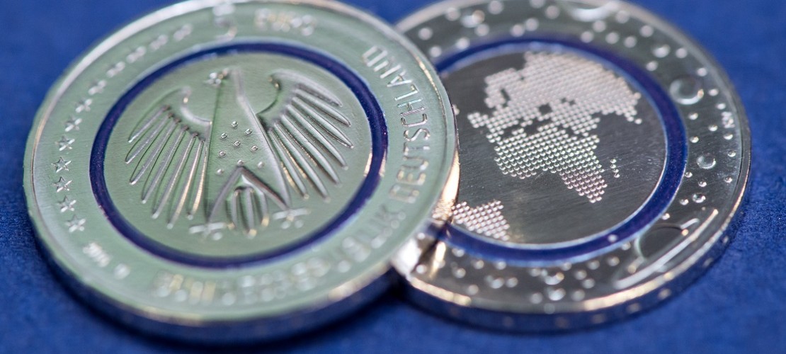 Fünf Euro jetzt auch als Münze