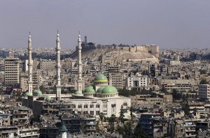 Blick auf die Altstadt von Aleppo. (Foto: afp)