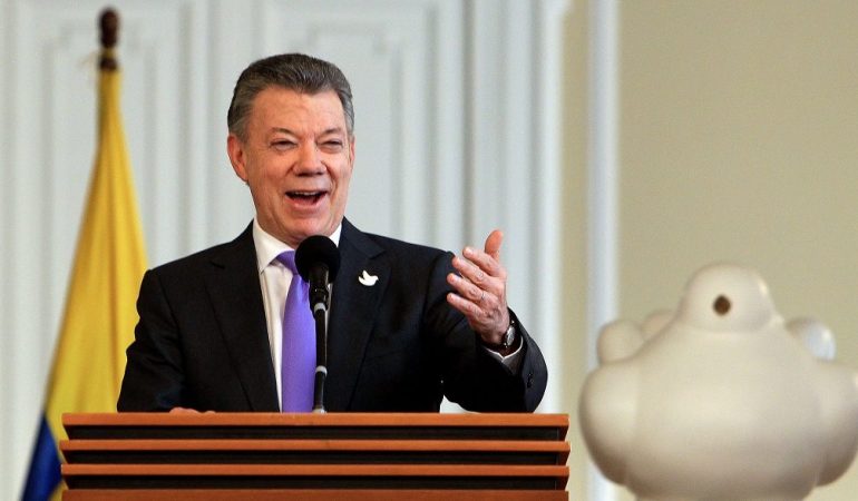Friedenspreis für Kolumbiens Chef
