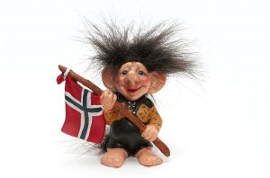 Ein Troll aus einem Souvenirshop in Norwegen (Foto: Getty)