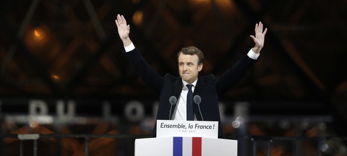 Macron wird neuer Präsident