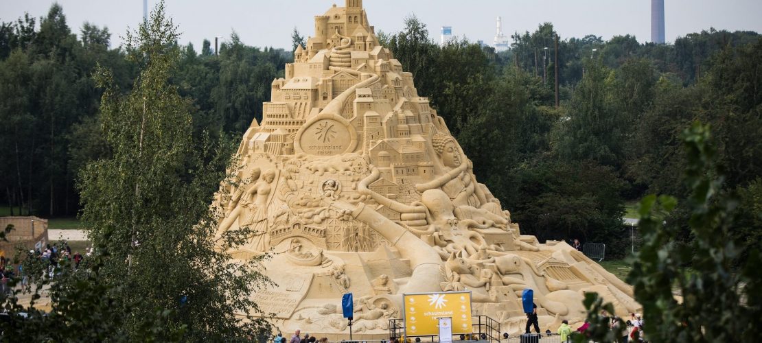 Die größte Sandburg der Welt
