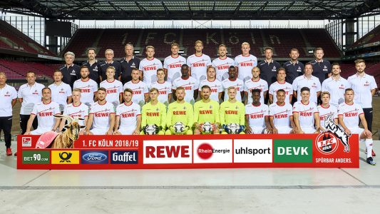Der FC-Kader 2018/2019 (Foto: Thomas Faehnrich)