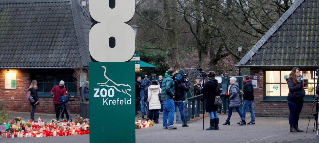 Krefelder Zoo hat nach Brand wieder geöffnet