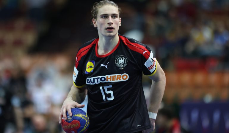 Handball-Spielmacher Juri Knorr: „Immer die Augen offen halten“